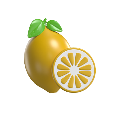 limones modelo 3d 3D Graphic