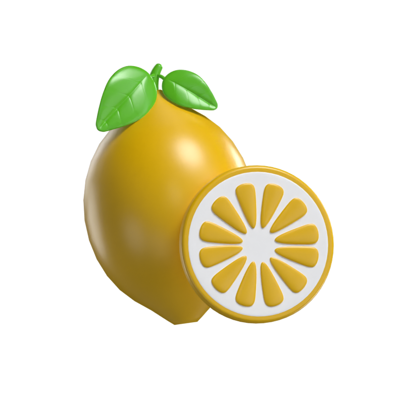 Limones Modelo 3D 3D Graphic