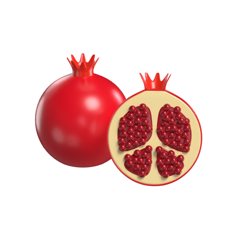 Pomegranate 3D Model 3D Graphic