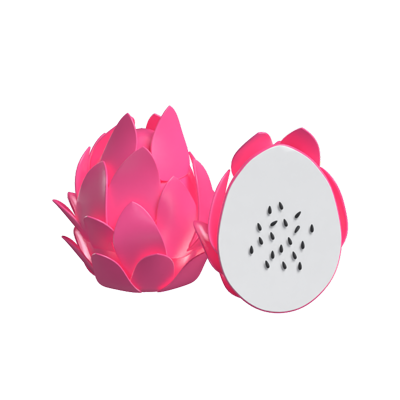 Dragon Fruit 3D Model 3D Graphic