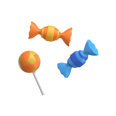 Candy 3D Model 3D Graphic