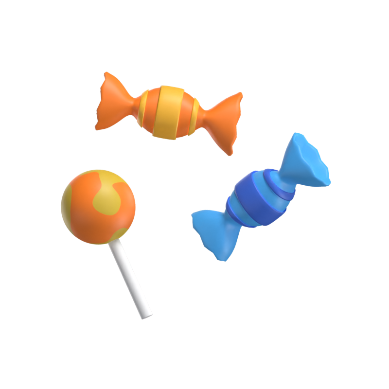 Candy 3D Model 3D Graphic