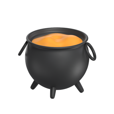 Cauldron Pot 3D Model 3D Graphic