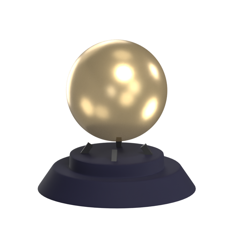 Crystal Ball 3D Model 3D Graphic