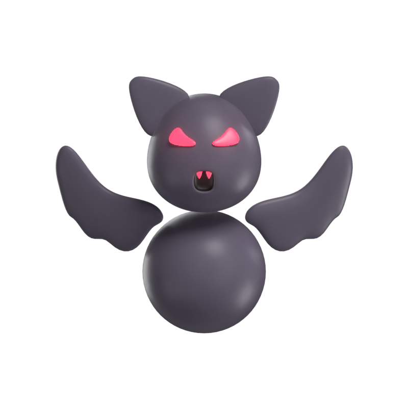 Scary Bat 3D Model 3D Graphic