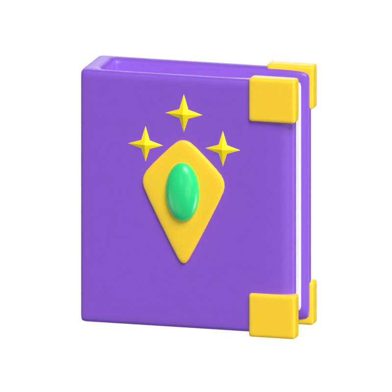 Spell Book 3D Model 3D Graphic