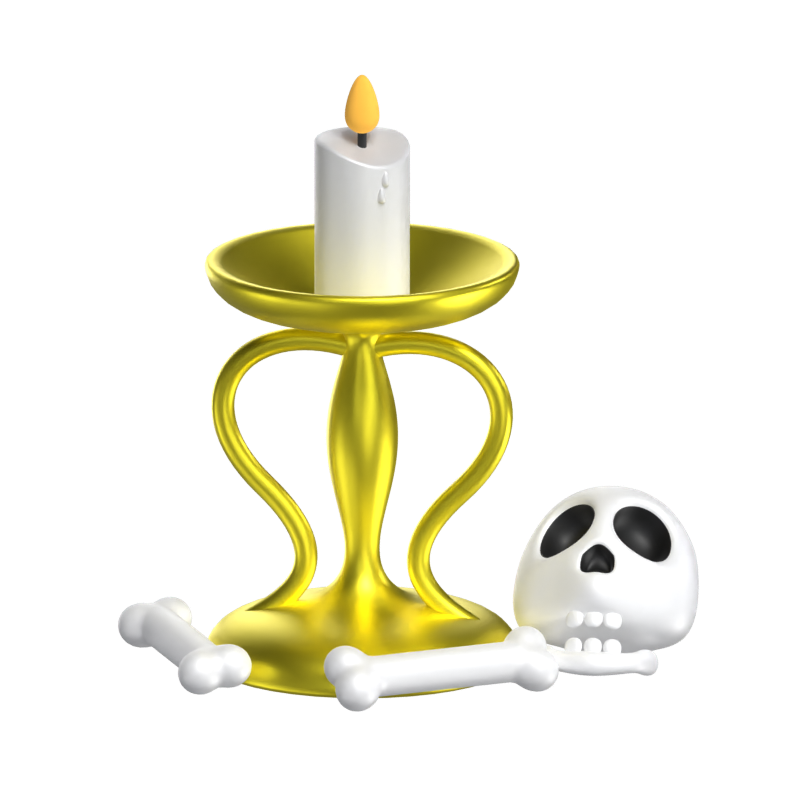 Candle 3D Model 3D Graphic