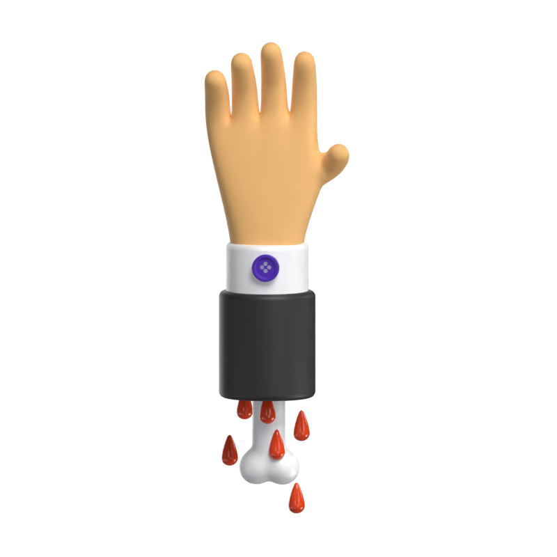 Hand 3D Modell 3D Graphic