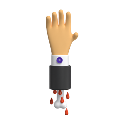 hand 3d modell 3D Graphic