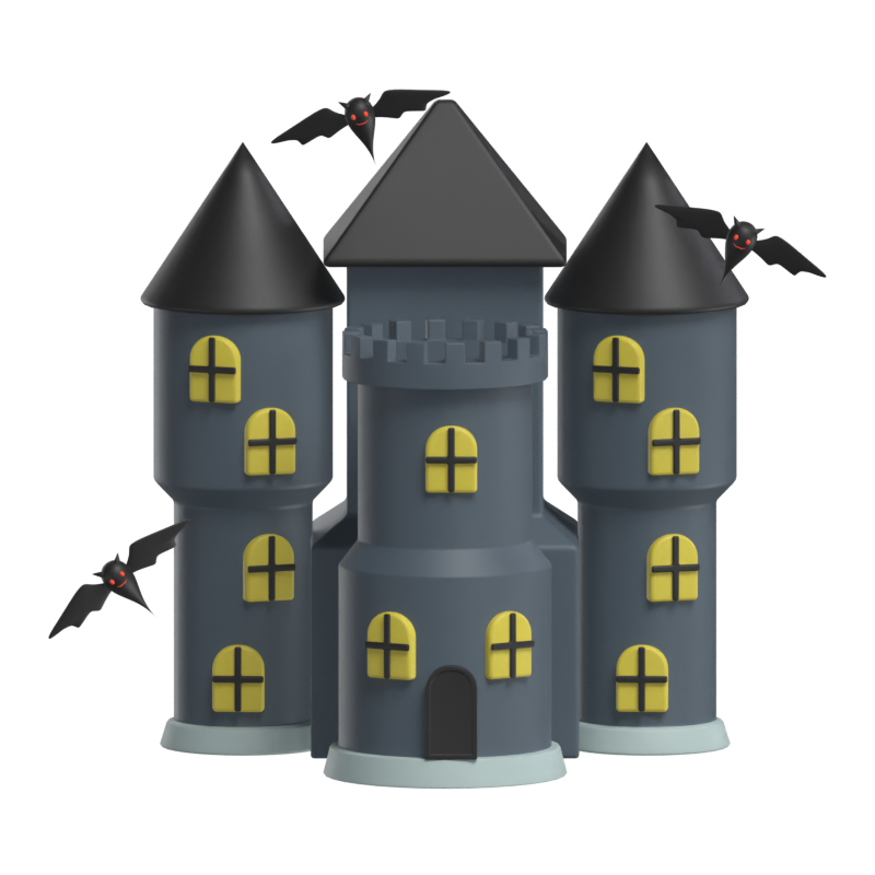 Creepy House 3D Model