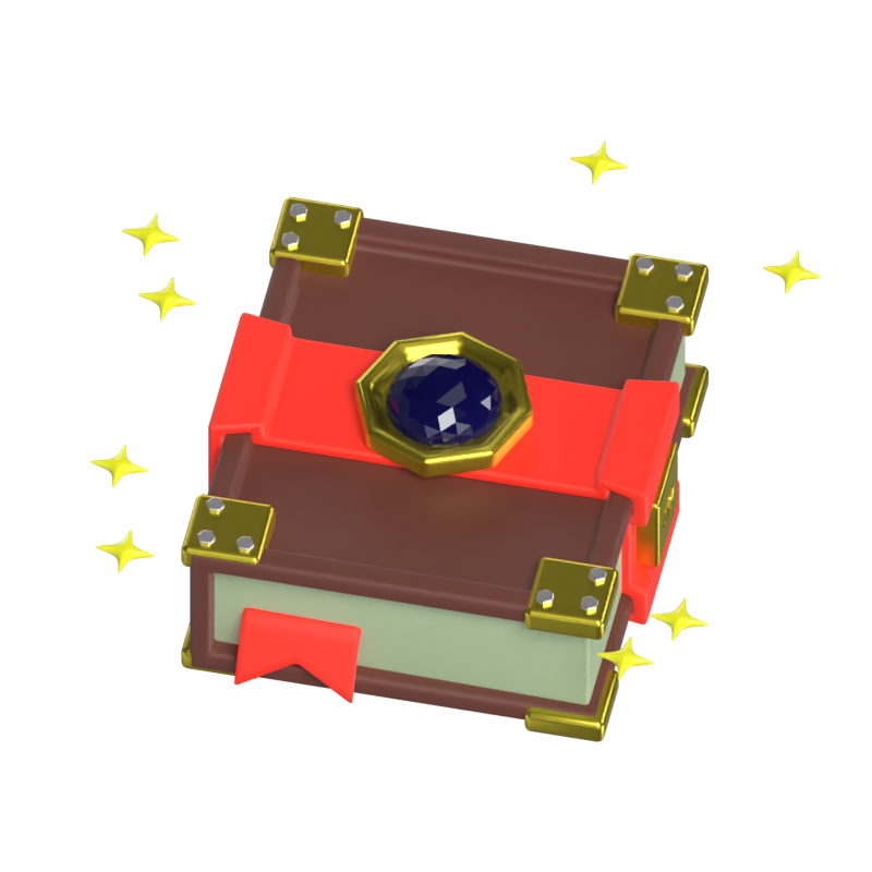 Spell Book 3D Model 3D Graphic