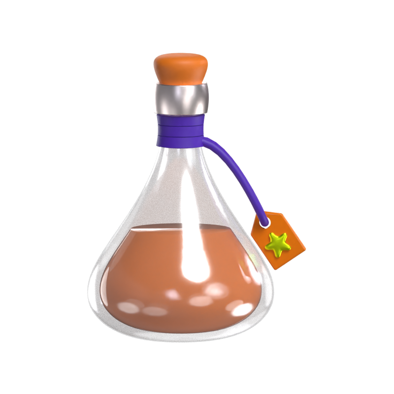 Potion 3D Model 3D Graphic