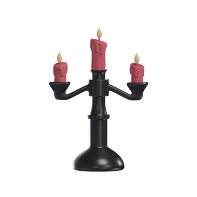 Candle 3D Model 3D Graphic