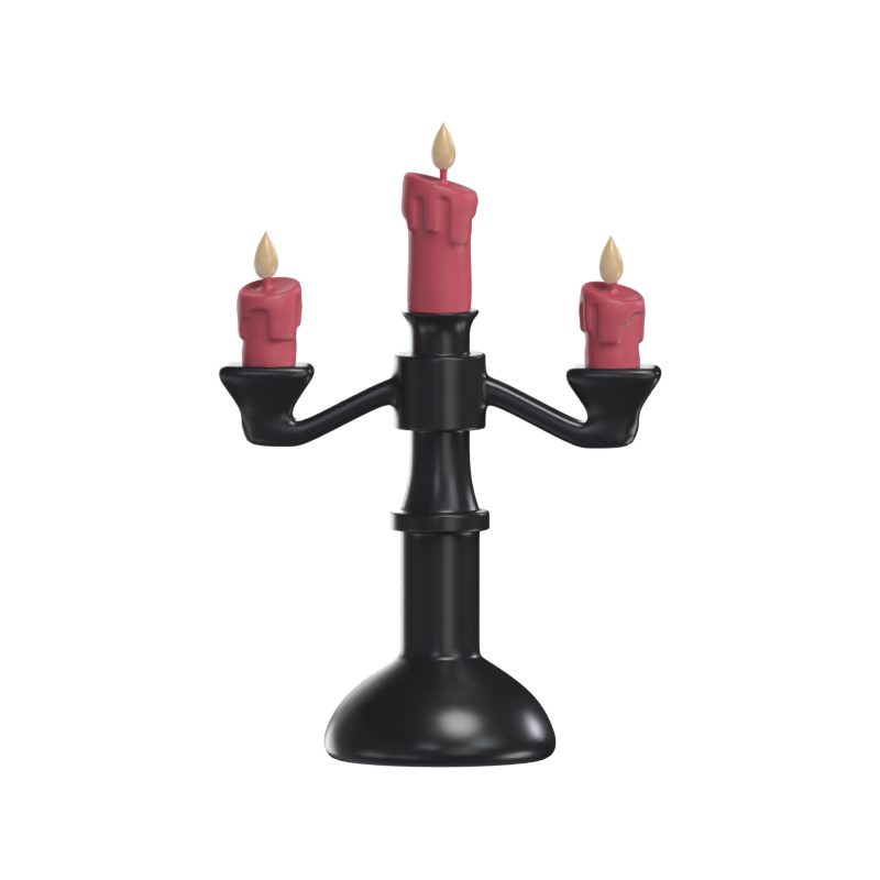 Candle 3D Model 3D Graphic