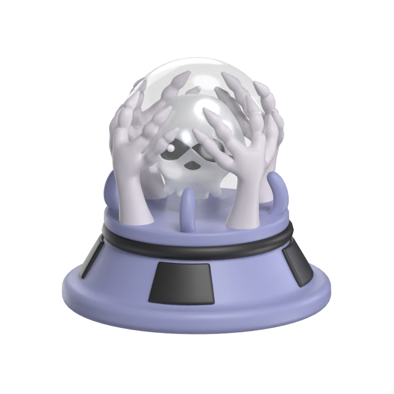 Crystal Ball 3D Model 3D Graphic