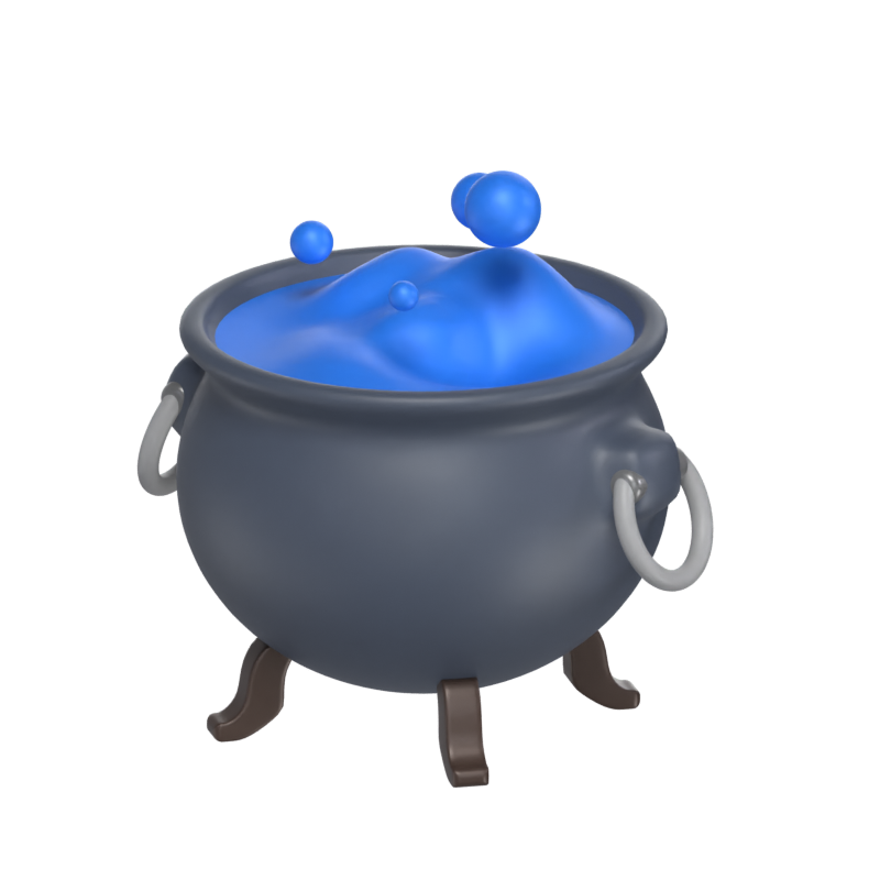 Cauldron 3D Model 3D Graphic