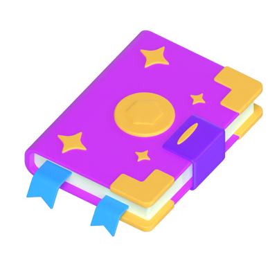 Spell Book 3D Model 3D Graphic