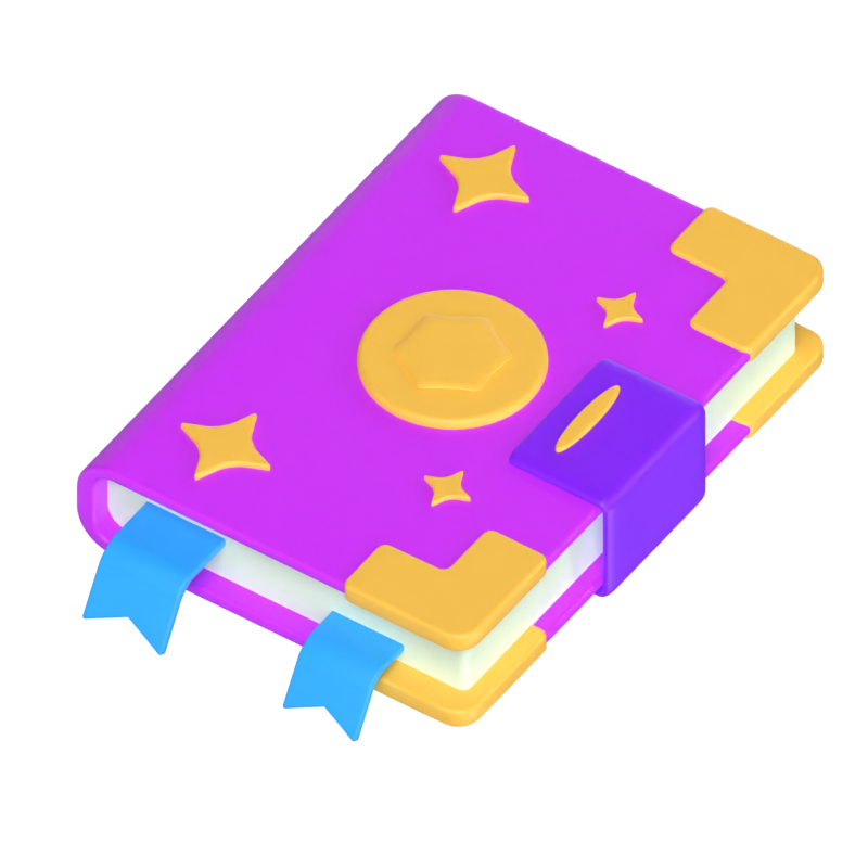 Spell Book 3D Model 3D Graphic