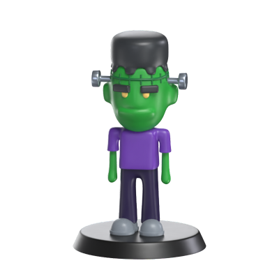 frankenstein 3d modell 3D Graphic