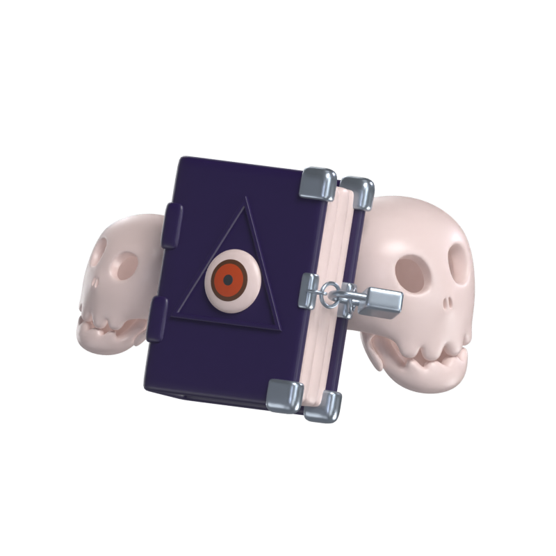 Mystery Book 3D Model