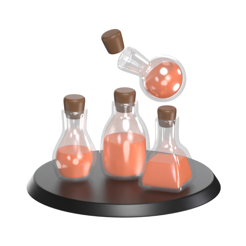 Potions 3D Model