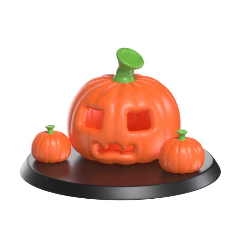 Pumpkins 3D Model 3D Graphic