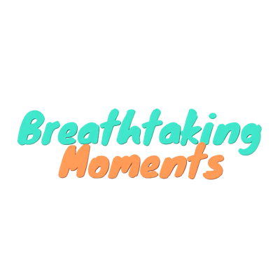 Breathtaking Moments 3D Text 3D Graphic