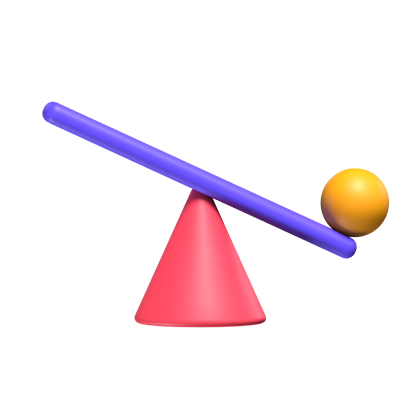 Balancing Loading Animated 3D Icon 3D Graphic