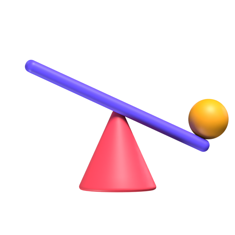 Balancing Loading Animated 3D Icon 3D Graphic