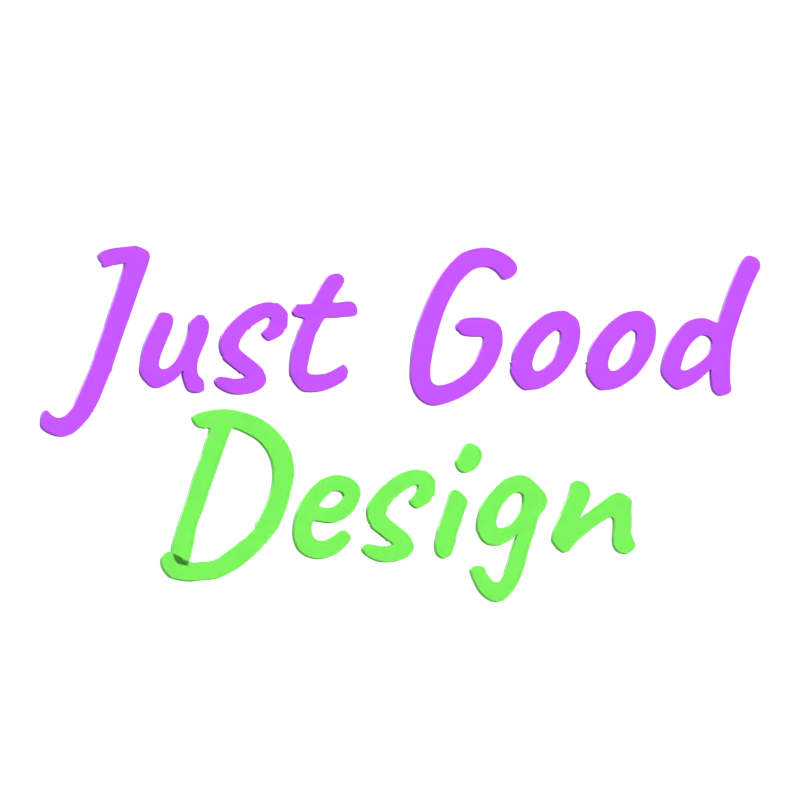 Just Good Design 3D Text