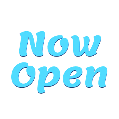 Now Open 3D Text 3D Graphic