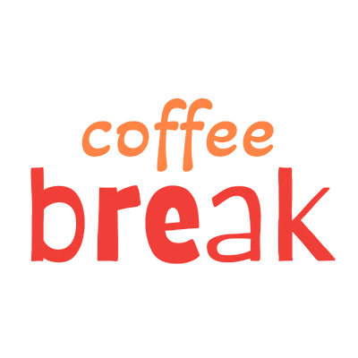 coffee break texto 3d 3D Graphic