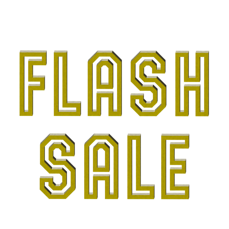 Flash Sale 3D Text