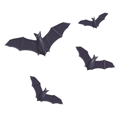 Bats 3D Model 3D Graphic