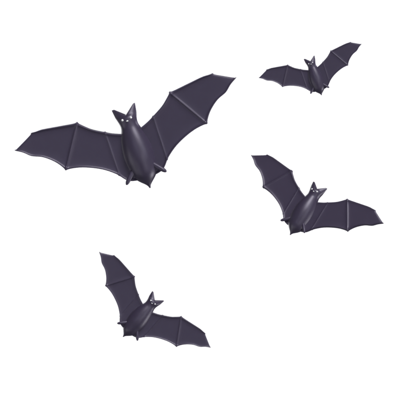 Bats 3D Model 3D Graphic