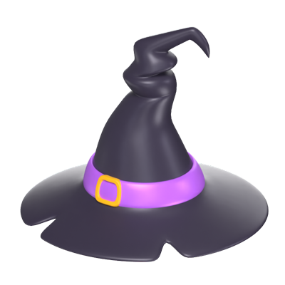 Witch Hat 3D Model 3D Graphic