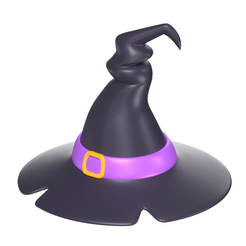 Witch Hat 3D Model 3D Graphic