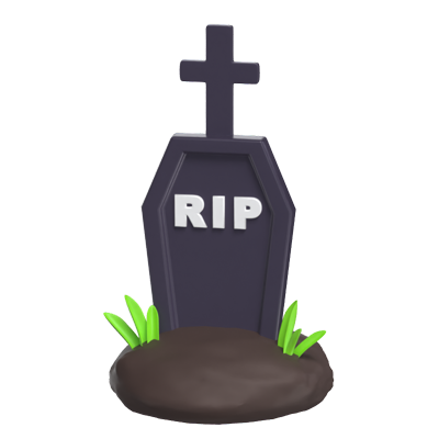 Grave 3D Model 3D Graphic