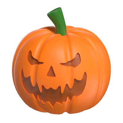 jack-o-lantern 3d modell 3D Graphic