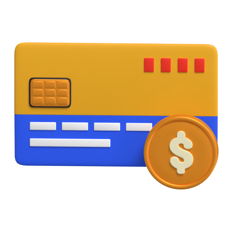 Cashless Payment 3D Model 3D Graphic