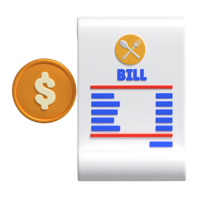 Bill 3D Model 3D Graphic