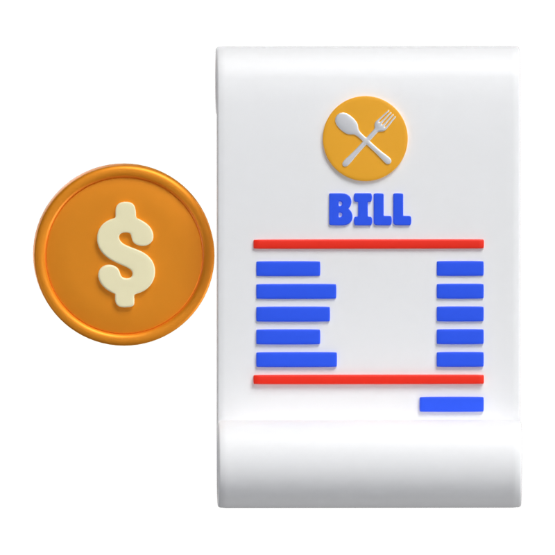 Bill 3D Model 3D Graphic