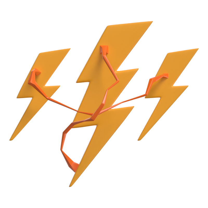 Lightning 3D Model