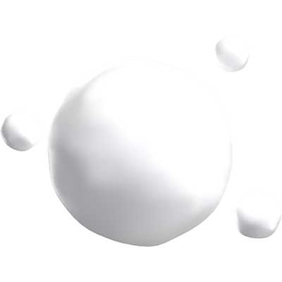 Snowball 3D Model 3D Graphic