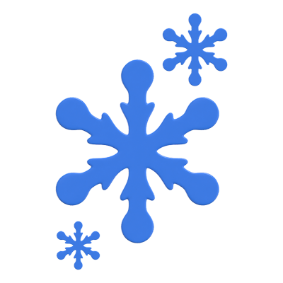 Snowflake 3D Model 3D Graphic