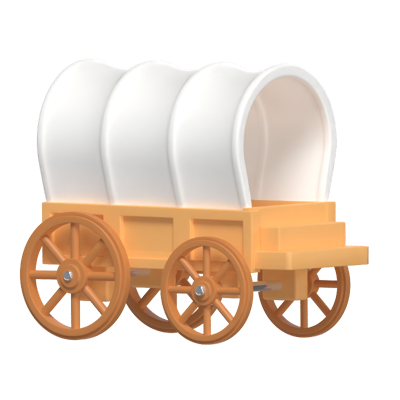 Wagon 3D Model 3D Graphic