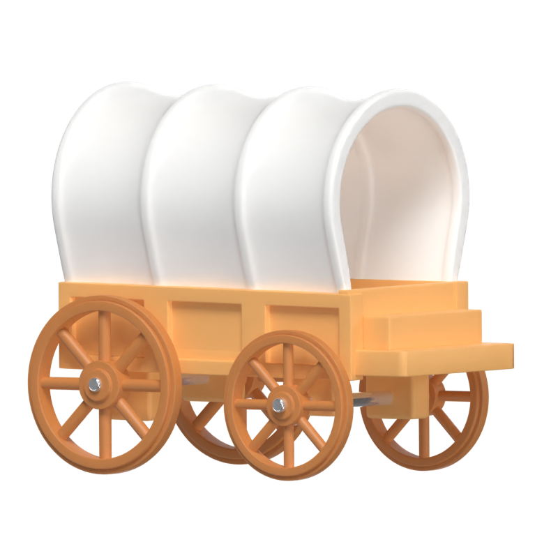 Waggon 3D Modell