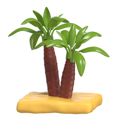 palme 3d modell 3D Graphic