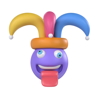 Weird Emoji 3D Model 3D Graphic