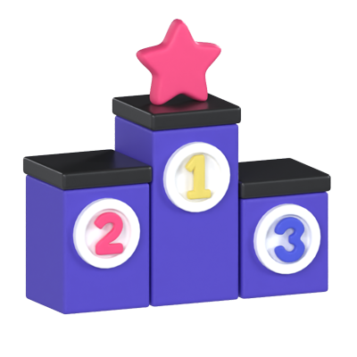 Leaderboard 3D Model 3D Graphic